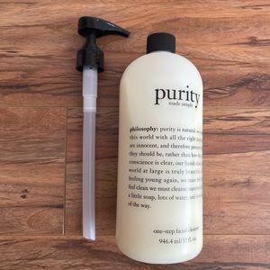 Philosophy Purity one step facial cleanser